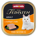 Animonda Vom Feinsten Adult mit Geflügel & Kalb - Fresh Fellow - 4017721732000