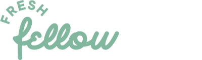 Logo Fresh Fellow in grün auf transparentem Hintergrund