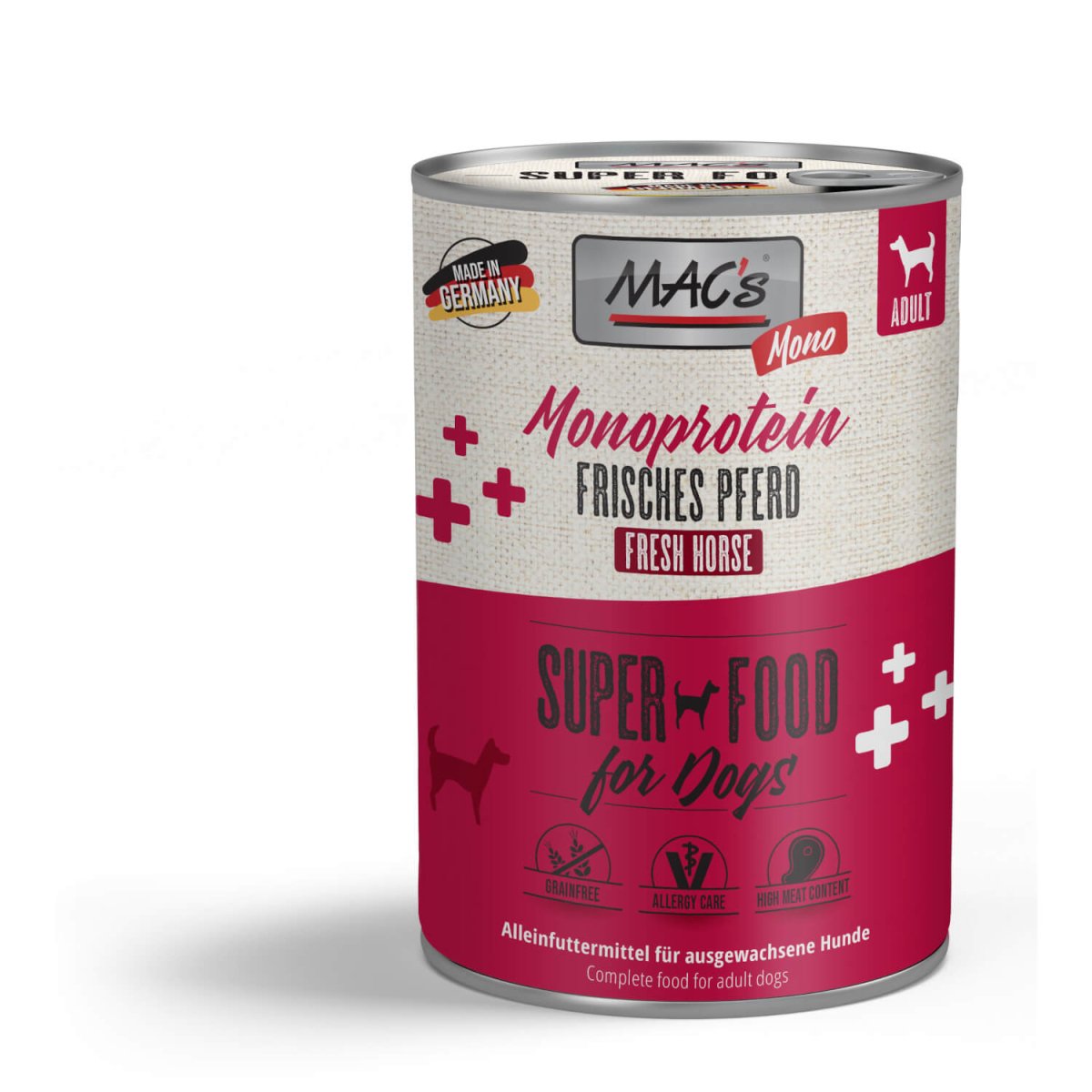 MACs Dog Monoprotein Frisches Pferd - Fresh Fellow