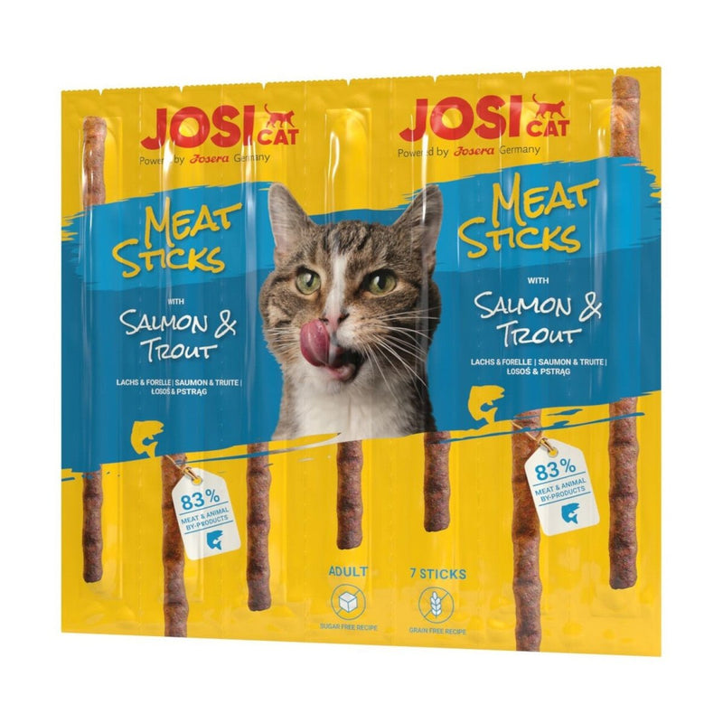 JosiCat Meat Sticks Salmon & Trout - Fresh Fellow - 4032254780380