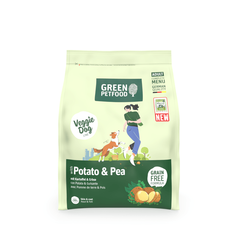Green Petfood VeggieDog Potato & Pea - Fresh Fellow - 4032254789840