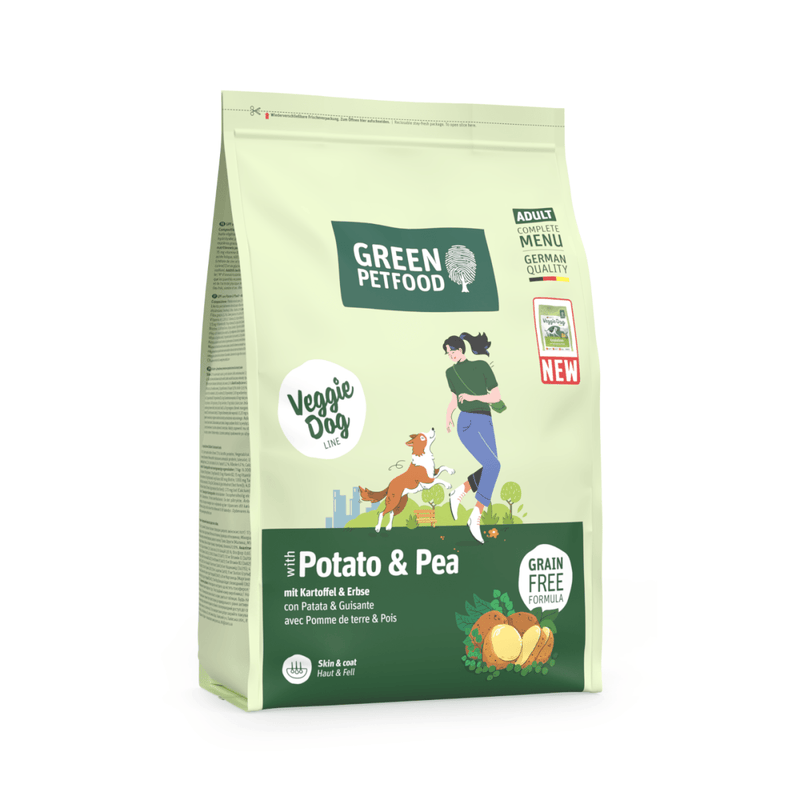 Green Petfood VeggieDog Potato & Pea - Fresh Fellow - 4032254789840