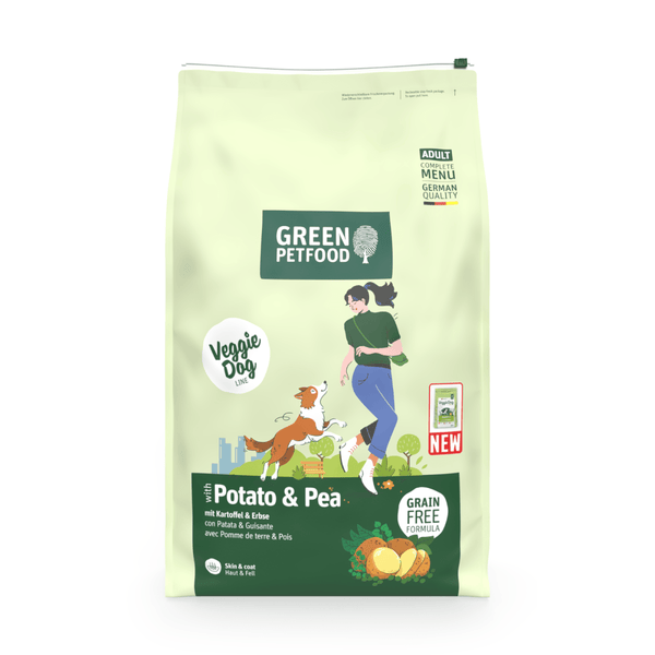 Green Petfood VeggieDog Potato & Pea - Fresh Fellow - 4032254789857