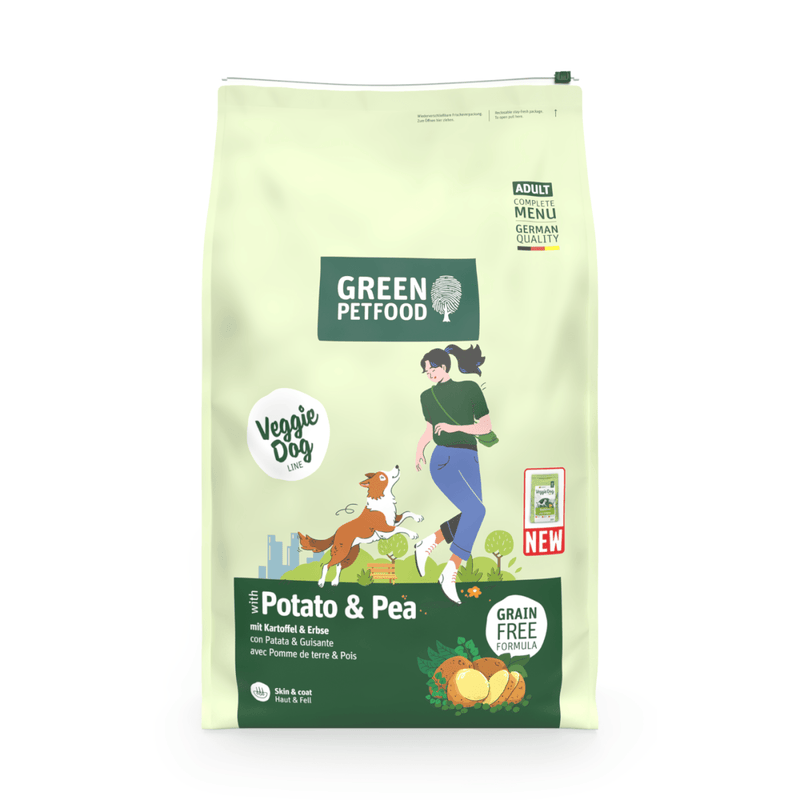 Green Petfood VeggieDog Potato & Pea - Fresh Fellow - 4032254789857