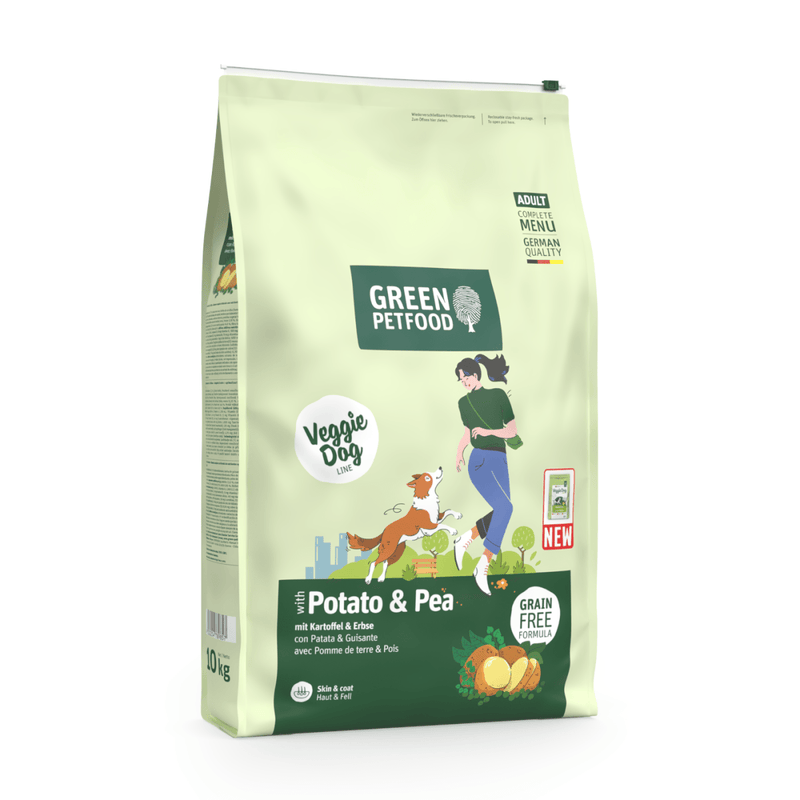 Green Petfood VeggieDog Potato & Pea - Fresh Fellow - 4032254789857
