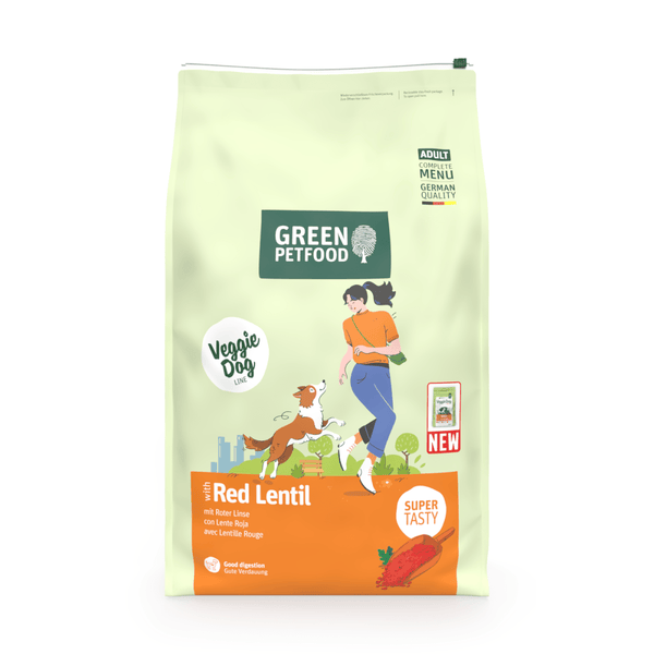 Green Petfood VeggieDog Red Lentil - Fresh Fellow - 4032254789888