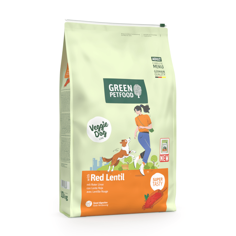 Green Petfood VeggieDog Red Lentil - Fresh Fellow - 4032254789888