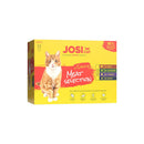 JosiCat Pouch Multipack Meat Selection in Sauce - Fresh Fellow-4032254791157