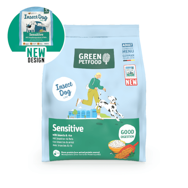 Green Petfood InsectDog Sensitive - Fresh Fellow - 4032254789628