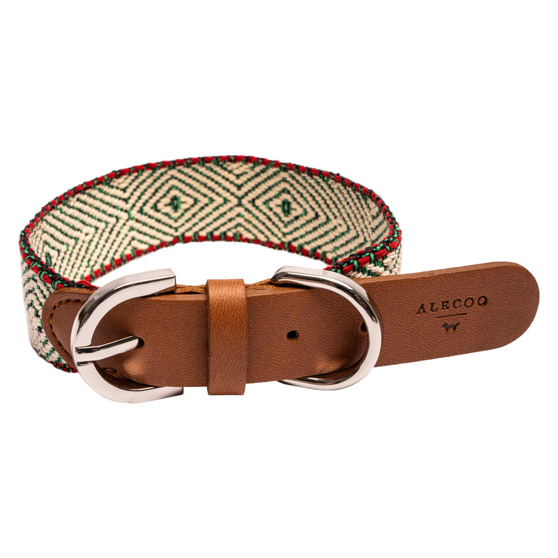 Alecoo Hundehalsband Aponi Green