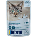 Bozita Häppchen in Sauce Pouch mit Hering - Fresh Fellow - 7300330036150