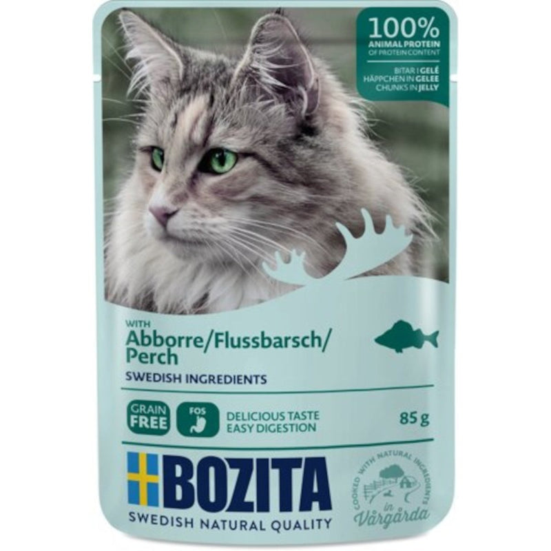 Bozita Häppchen in Gelee Pouch mit Barsch - Fresh Fellow - 7300330036353