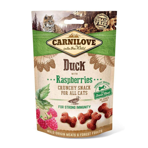 Carnilove Crunchy Snack Duck with Raspberries