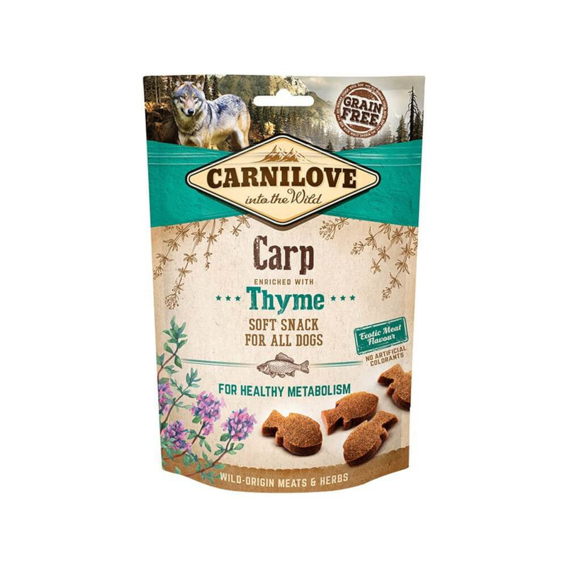 Carnilove Soft Snack Carp with Thyme - Fresh Fellow - 8595602527335