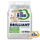 Cat & Clean Katzenstreu Brilliant mit Babypuderduft - Fresh Fellow - 4260031840044