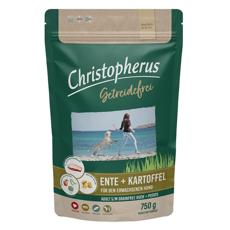 Christopherus Getreidefrei Ente & Kartoffel - Fresh Fellow - 4005784021322