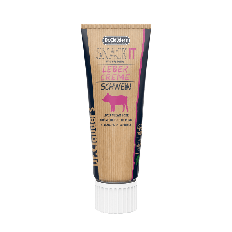 Dr. Clauder's Snack IT Fresh Meat Leber Creme Schwein - Fresh Fellow - 4014355938136