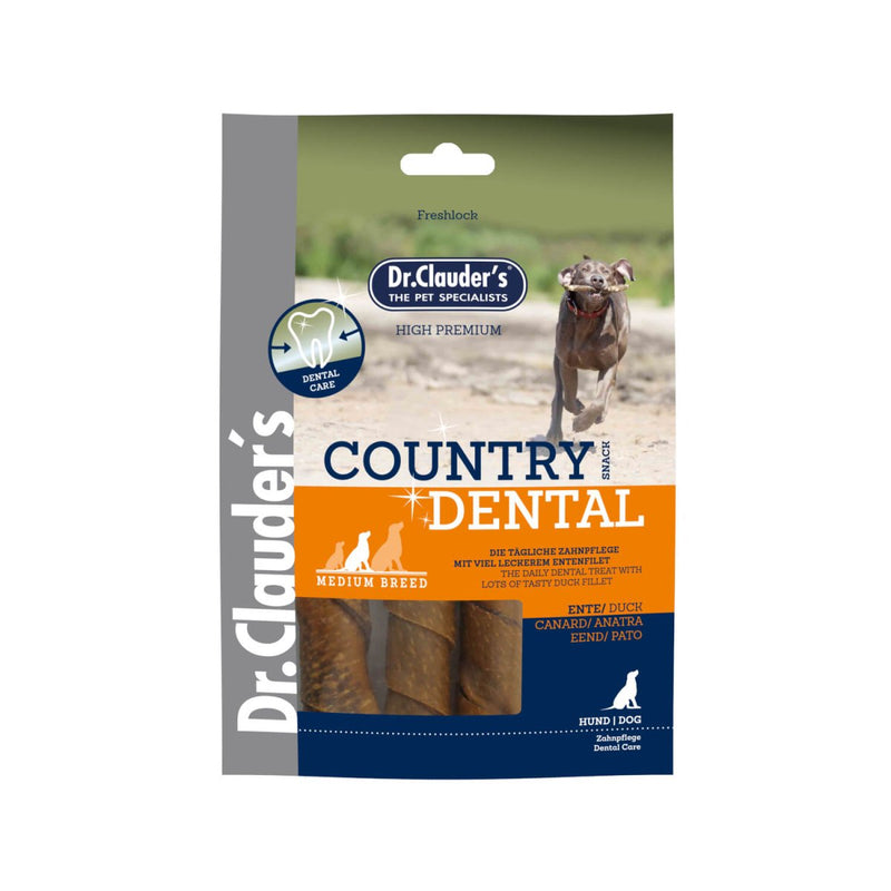 Dr. Clauder's Country Dental Snack Ente - Medium Breed - Fresh Fellow - 4014355201209