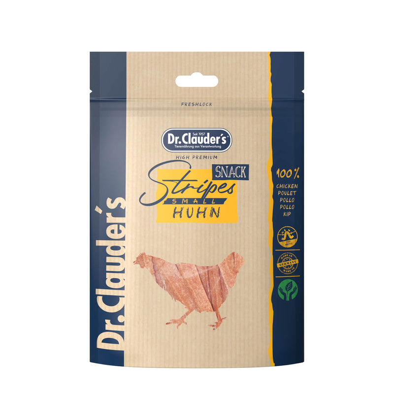 Dr. Clauder's Stripes Snack Small Huhn