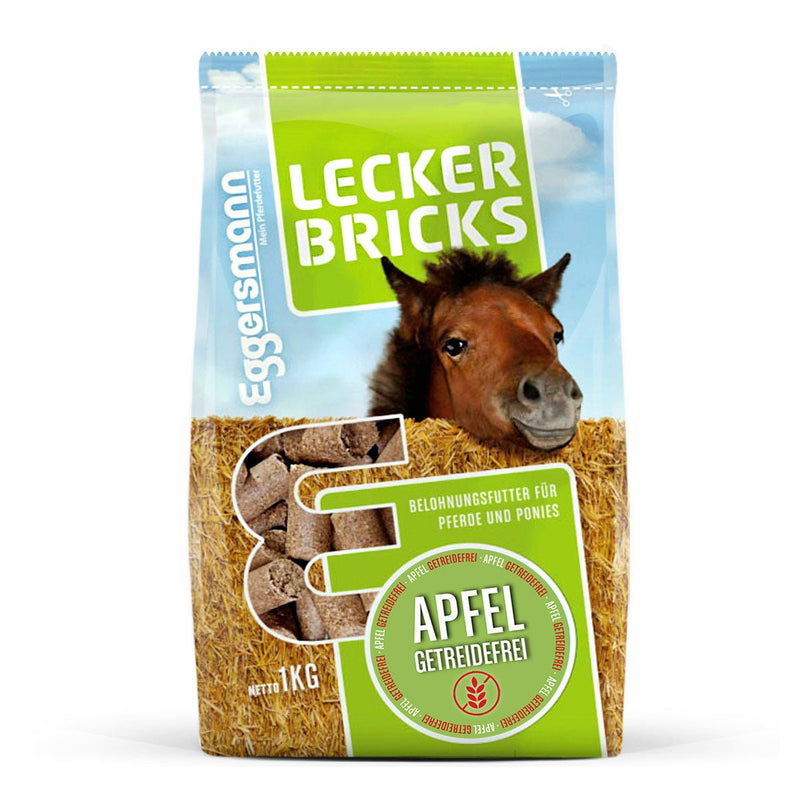Eggersmann Lecker Bricks Apfel Getreidefrei - Fresh Fellow - 4029862031256