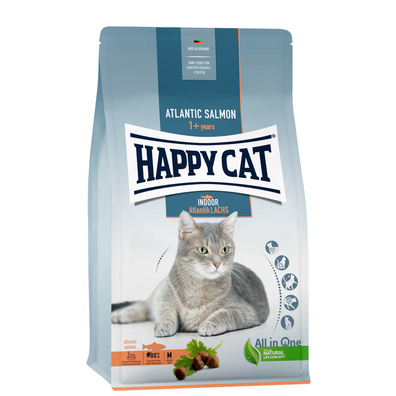 Happy Cat Indoor Adult Atlantik Lachs