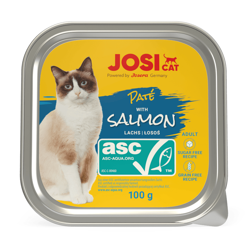 JosiCat Paté with ASC Salmon - Fresh Fellow - 4032254780199