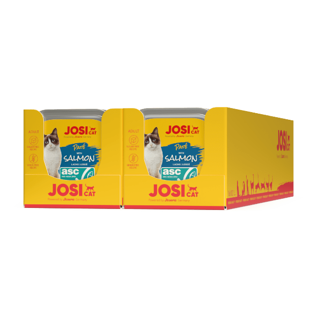 JosiCat Paté with ASC Salmon - Fresh Fellow - 4032254780199