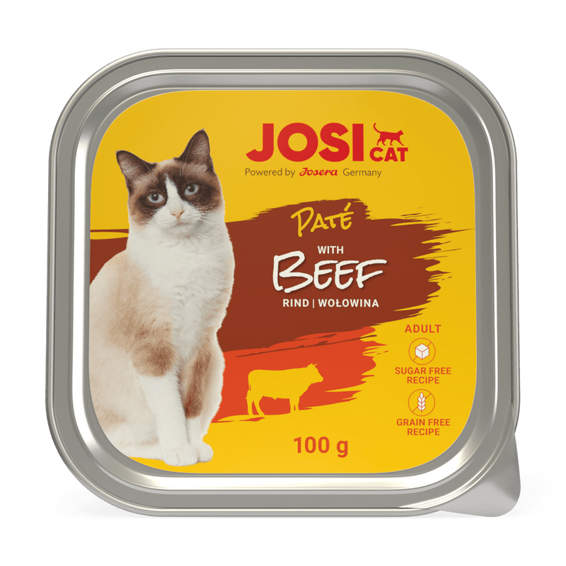 JosiCat Paté with Beef - Fresh Fellow - 4032254780151
