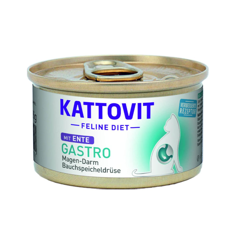 Kattovit Feline Diet Pastete Gastro mit Ente - Fresh Fellow - 4000158672124
