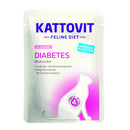 Kattovit Feline Diet Pouch Diabetes mit Lachs - Fresh Fellow - 4000158672469