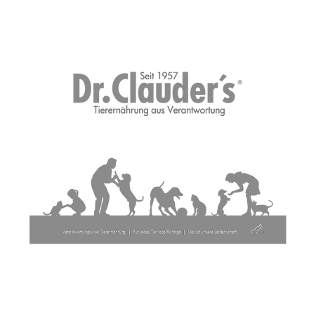 Logo Dr. Clauder's - Marke für Tierbedarf, insbesondere Hundefutter