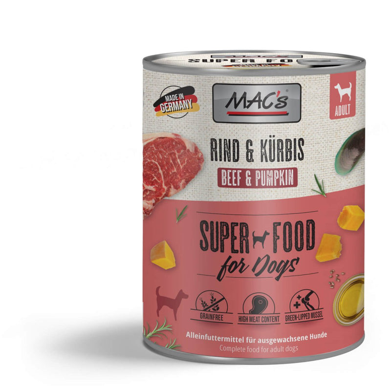 MACs Dog Rind & Kürbis - Fresh Fellow - 4027245009038