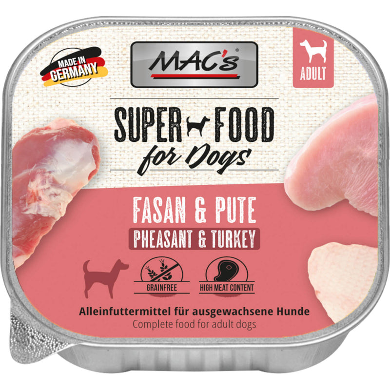 MACs Dog Schale Fasan & Pute