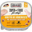 MACs Dog Schale Huhn Pur mit Hühnerherzen - Fresh Fellow - 4027245994013