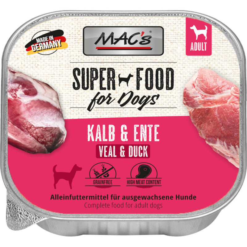 MACs Dog Schale Kalb & Ente