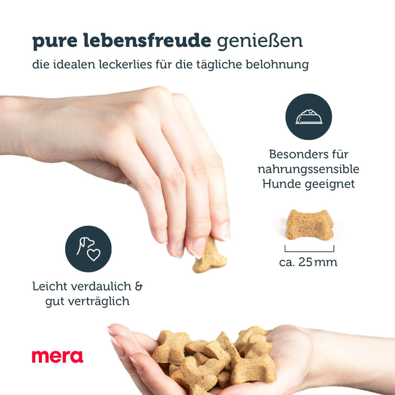 Mera Pure Sensitive Goody Snacks Truthahn & Kartoffel Eigenschaften 1