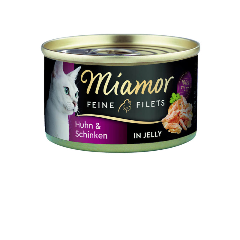 Miamor Feine Filets Huhn & Schinken in Jelly