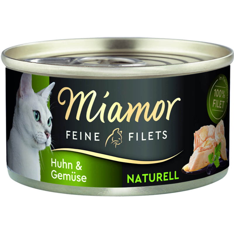 Miamor Feine Filets Naturell Huhn & Gemüse