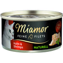 Miamor Feine Filets Naturell Huhn & Shrimps - Fresh Fellow - 4000158650146