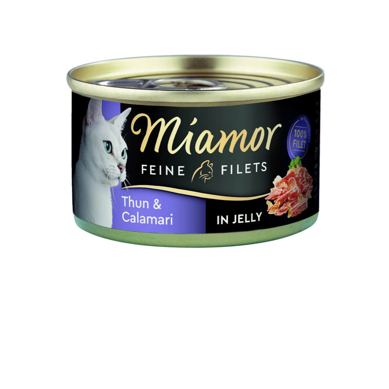 Miamor Feine Filets Thunfisch & Calamari in Jelly