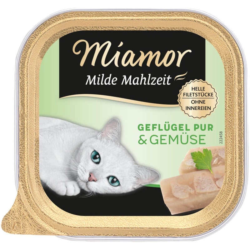 Miamor Milde Mahlzeit Geflügel Pur & Gemüse - Fresh Fellow - 4000158750617