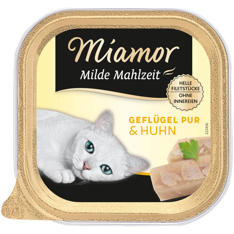 Miamor Milde Mahlzeit Geflügel Pur & Huhn