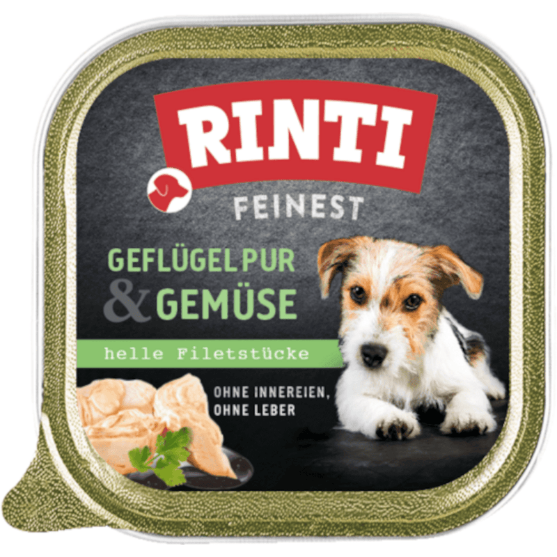 Rinti Feinest Geflügel Pur & Gemüse - Fresh Fellow - 4000158821225