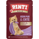 Rinti Gold Pouch Huhn Pur & Ente - Fresh Fellow - 4000158830036