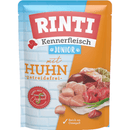 Rinti Kennerfleisch Pouch Junior Huhn - Fresh Fellow - 4000158824653