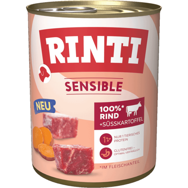 Rinti Sensible Rind & Süßkartoffel