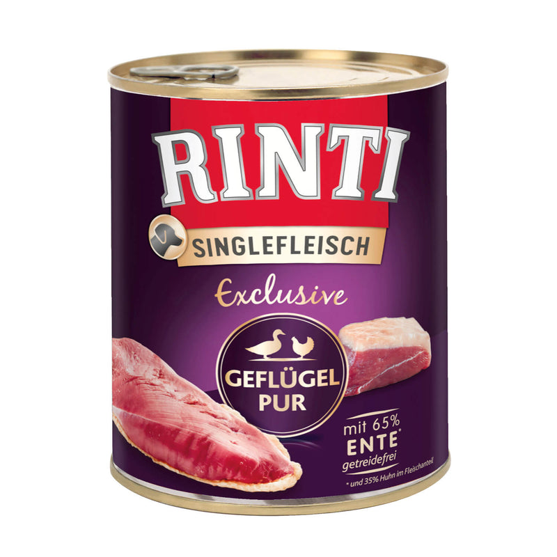 Rinti Singlefleisch Exclusive Geflügel Pur