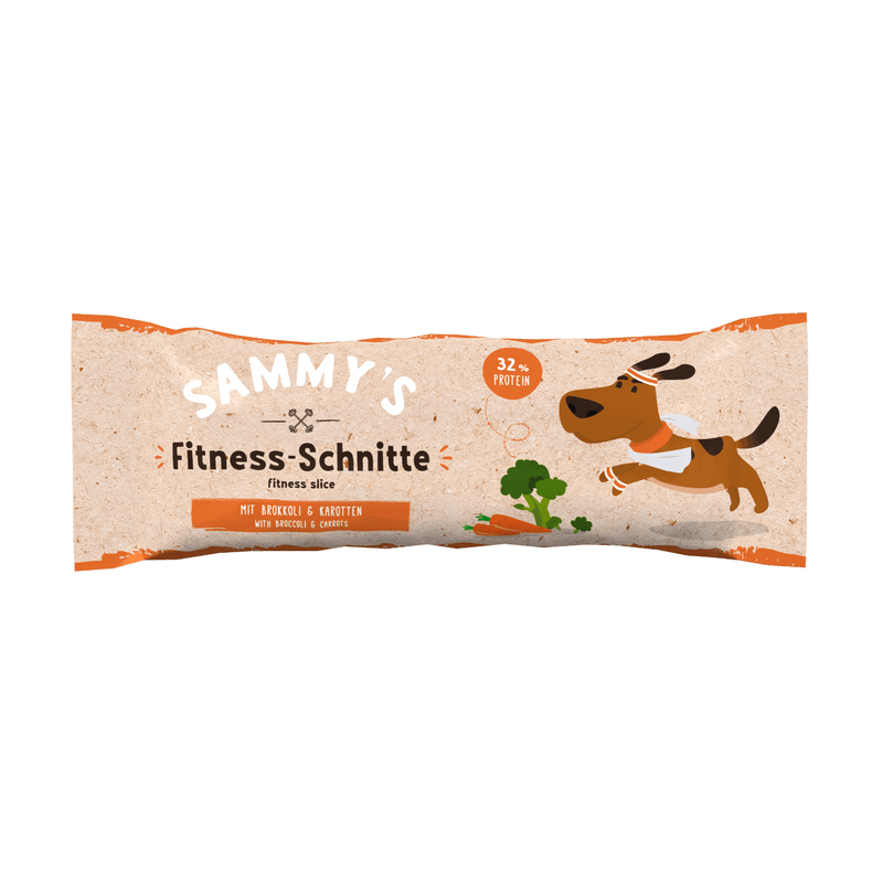 Sammy's Fitness Schnitte mit Brokkoli & Karotten