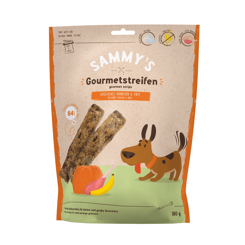 Sammy's Gourmetstreifen Hühnchen & Ente