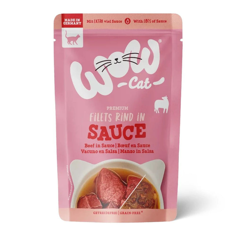 WOW Cat Filets Rind in Sauce - Fresh Fellow - 9120063688913